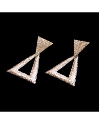 Sparkling Silver Earrings